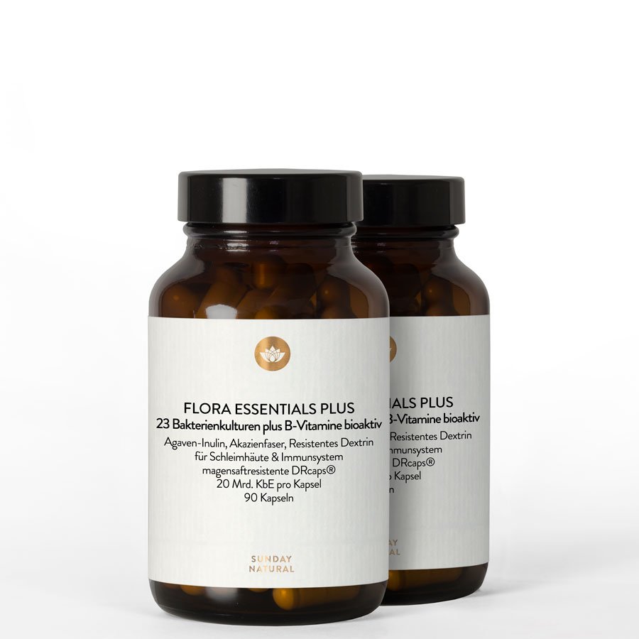 Flora Essentials Plus 23 Bakterienstamme B Vit 2x90 Kapseln